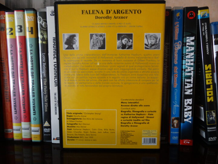Falena d'argento, Christopher Strong, Max Steiner