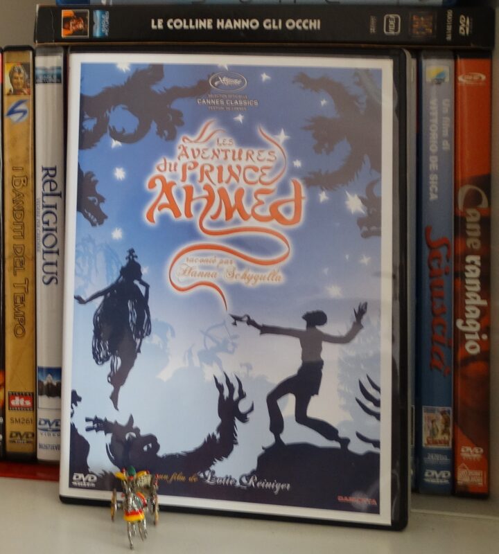 Les Aventures du Prince Ahmed, Die Abenteuer des Prinzen Achmed, Le avventure del principe Achmed, Achmed il principe fantastico, Lotte Reiniger, Dvd